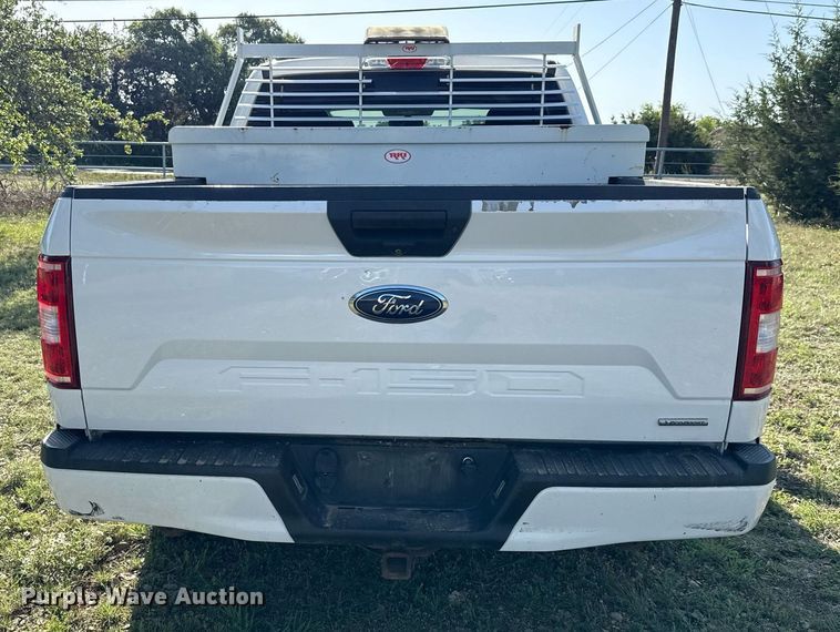 image for item EJ3570 2018 Ford F150 SuperCrew pickup truck