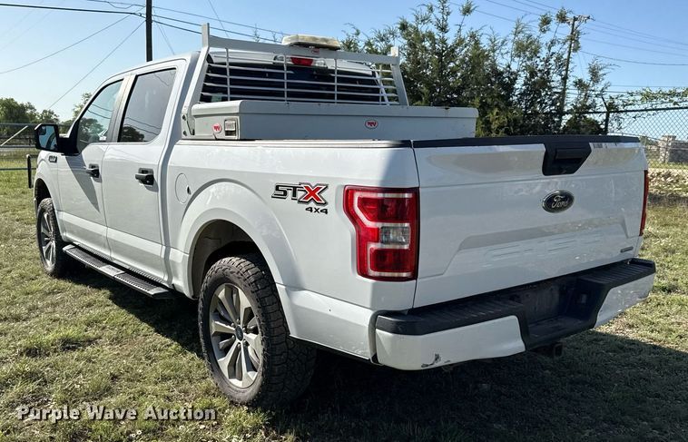 image for item EJ3570 2018 Ford F150 SuperCrew pickup truck