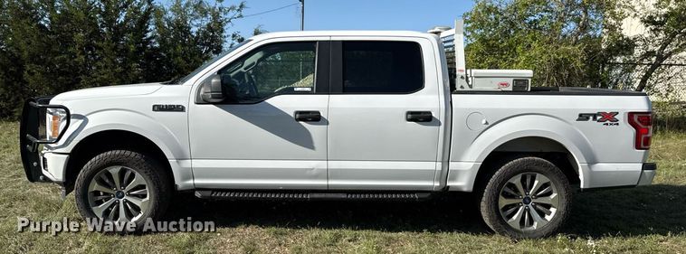 image for item EJ3570 2018 Ford F150 SuperCrew pickup truck