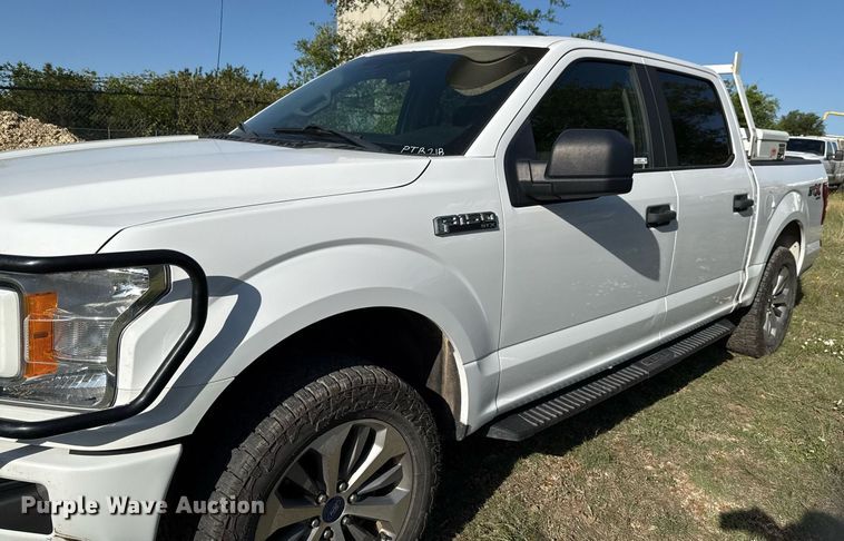 image for item EJ3570 2018 Ford F150 SuperCrew pickup truck