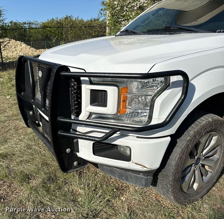 image for item EJ3570 2018 Ford F150 SuperCrew pickup truck