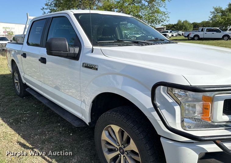 image for item EJ3570 2018 Ford F150 SuperCrew pickup truck