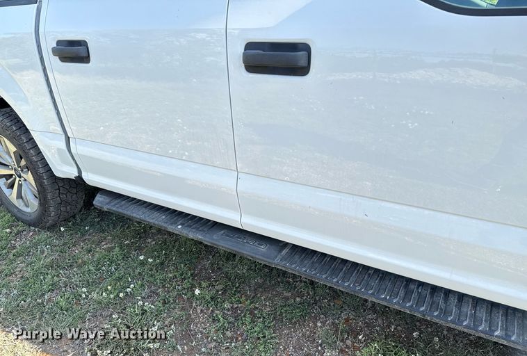 image for item EJ3570 2018 Ford F150 SuperCrew pickup truck