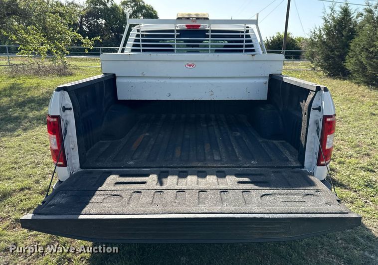 image for item EJ3570 2018 Ford F150 SuperCrew pickup truck