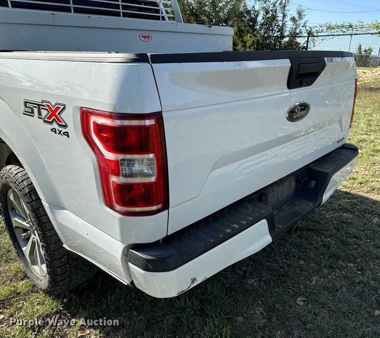 image for item EJ3570 2018 Ford F150 SuperCrew pickup truck