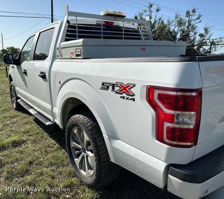 image for item EJ3570 2018 Ford F150 SuperCrew pickup truck