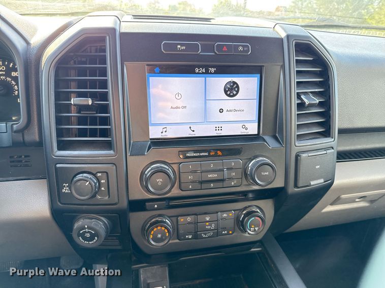 image for item EJ3570 2018 Ford F150 SuperCrew pickup truck