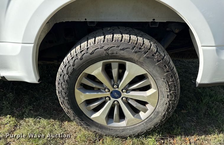 image for item EJ3570 2018 Ford F150 SuperCrew pickup truck