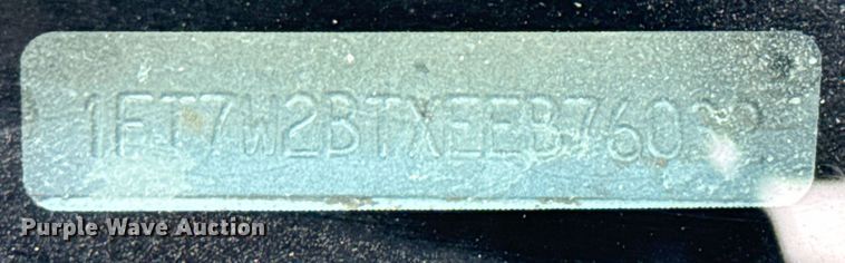 image for item EJ3572 2014 Ford F250 Super Duty XL Crew Cab pickup truck