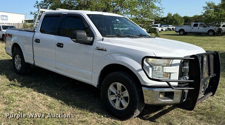 image for item EJ3573 2015 Ford F150 SuperCrew pickup truck