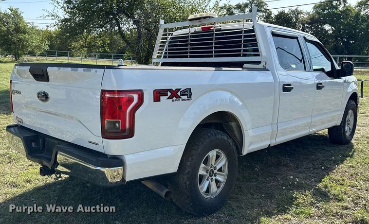 image for item EJ3573 2015 Ford F150 SuperCrew pickup truck