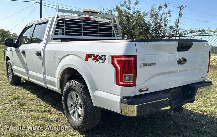 image for item EJ3573 2015 Ford F150 SuperCrew pickup truck