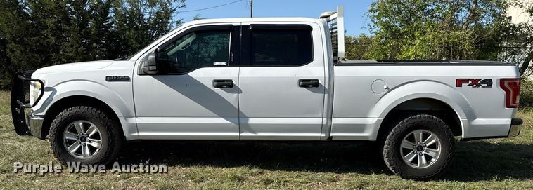 image for item EJ3573 2015 Ford F150 SuperCrew pickup truck