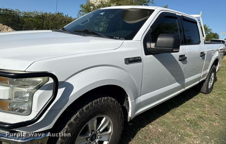 image for item EJ3573 2015 Ford F150 SuperCrew pickup truck