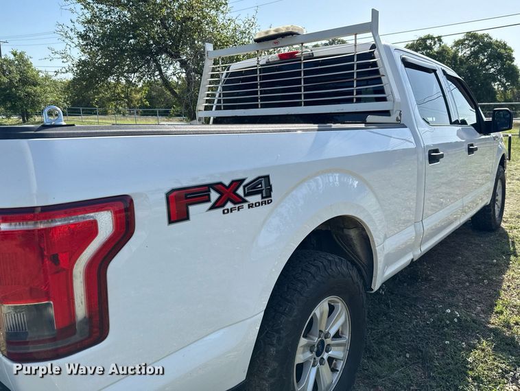 image for item EJ3573 2015 Ford F150 SuperCrew pickup truck