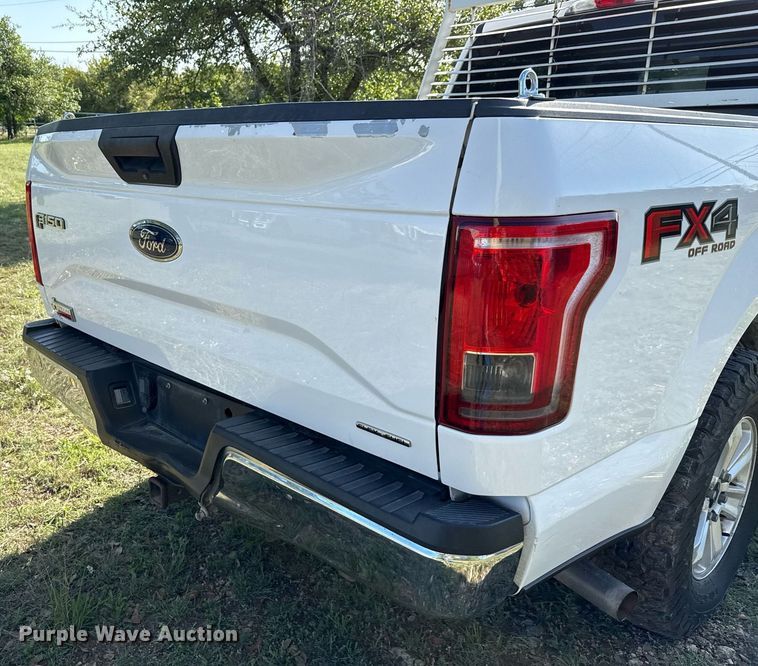 image for item EJ3573 2015 Ford F150 SuperCrew pickup truck