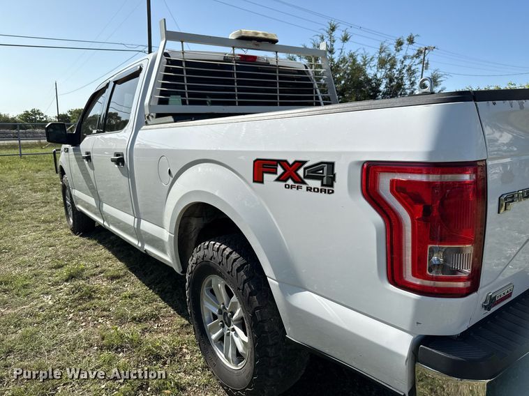 image for item EJ3573 2015 Ford F150 SuperCrew pickup truck