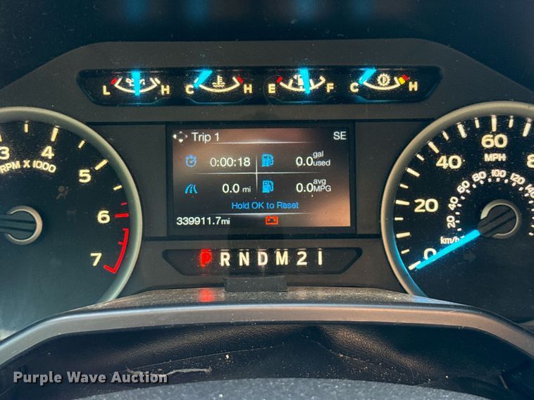 image for item EJ3573 2015 Ford F150 SuperCrew pickup truck