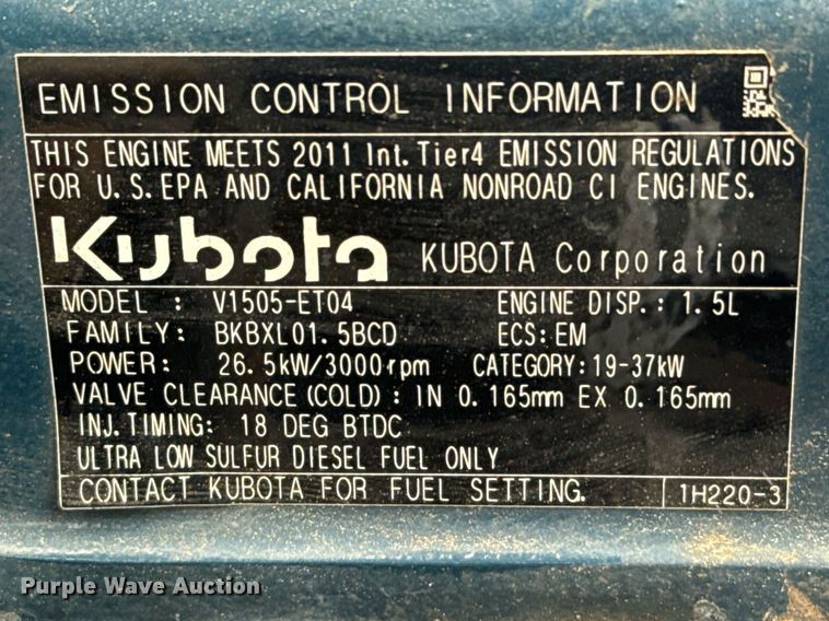 image for item EJ3589 Advance Exterra 6340 street sweeper