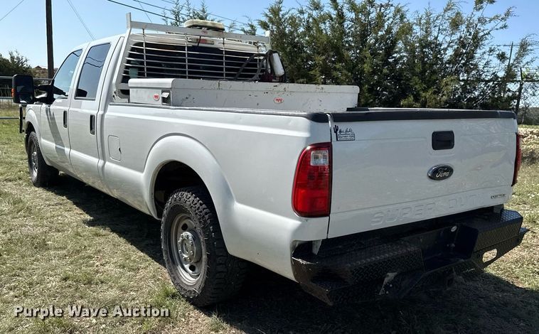 image for item EJ3636 2015 Ford F250 Super Duty XL Crew Cab pickup truck