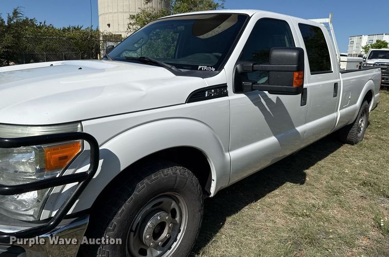 image for item EJ3636 2015 Ford F250 Super Duty XL Crew Cab pickup truck