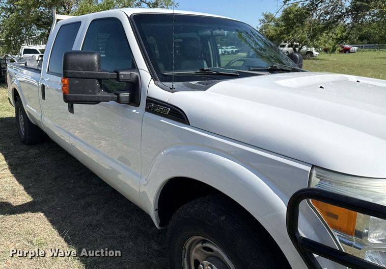 image for item EJ3636 2015 Ford F250 Super Duty XL Crew Cab pickup truck