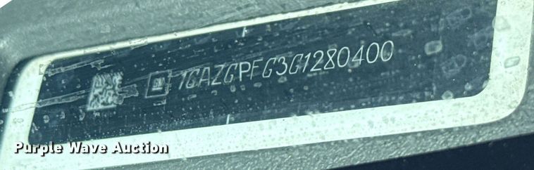 image for item EJ3637 2016 Chevrolet Express 3500 van