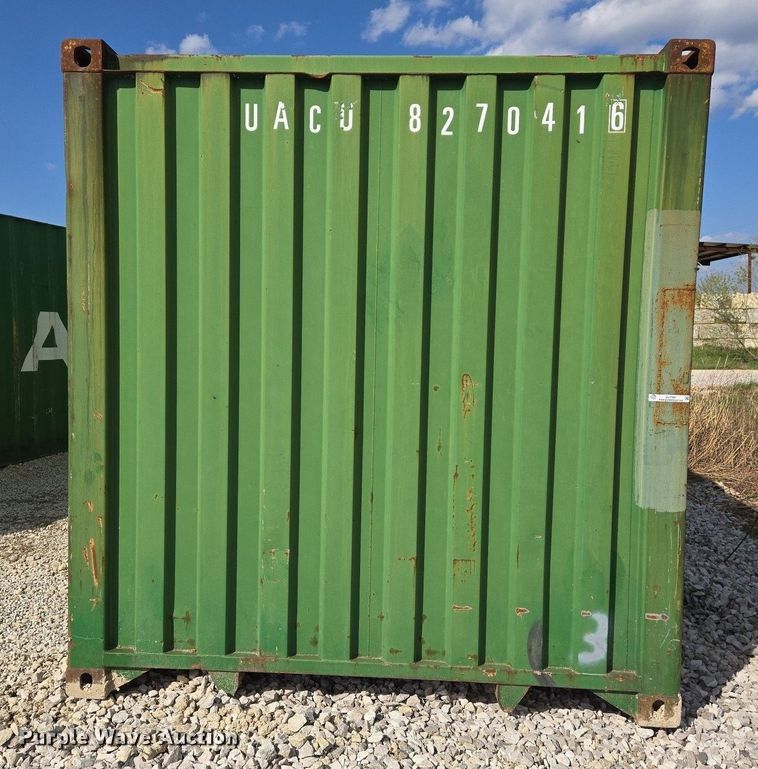 image for item EJ7397 2008 CIMC shipping container