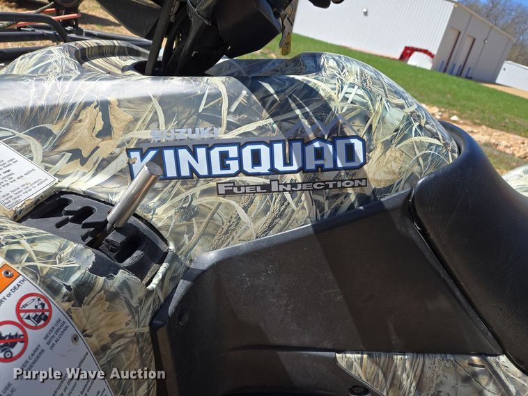 image for item EJ7403 2007 Suzuki KingQuad 700 ATV