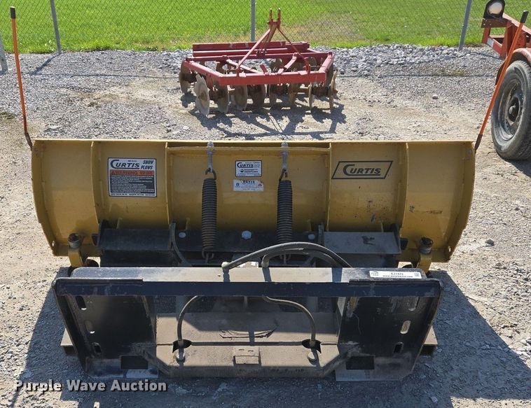 image for item EJ7423 Curtis skid steer snow plow