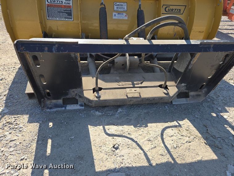 image for item EJ7423 Curtis skid steer snow plow