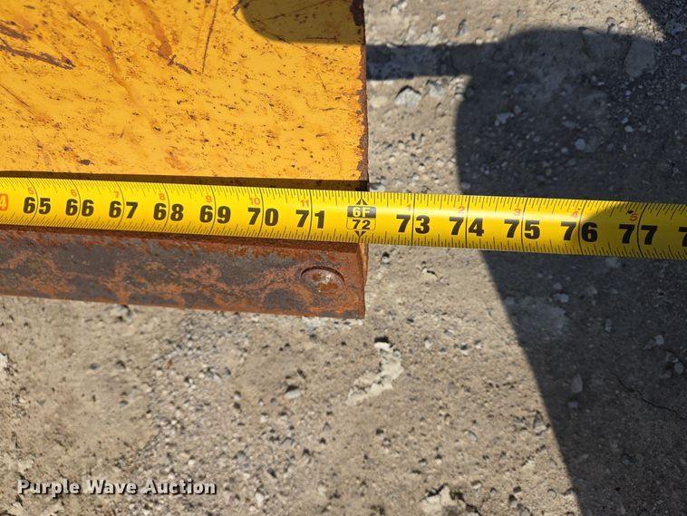 image for item EJ7423 Curtis skid steer snow plow