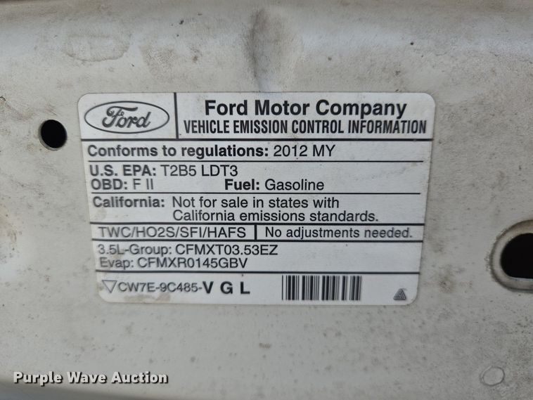 image for item EJ7428 2012 Ford Explorer SUV