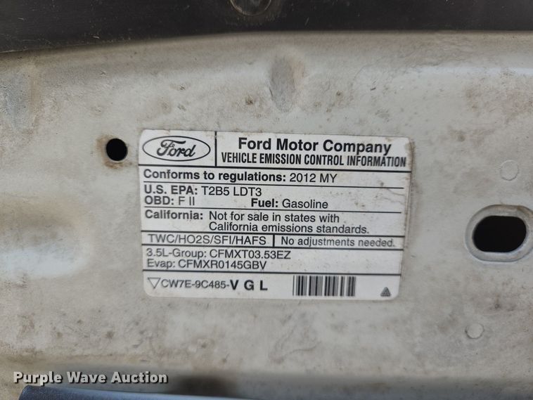 image for item EJ7429 2012 Ford Explorer SUV