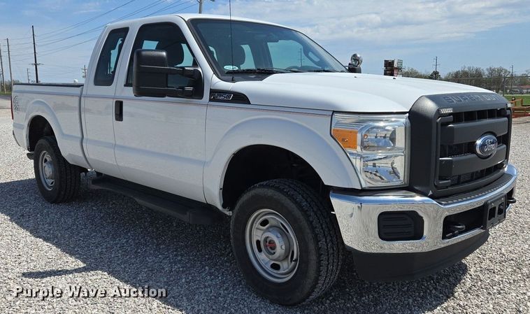image for item EJ7430 2014 Ford F250 Super Duty SuperCab pickup truck