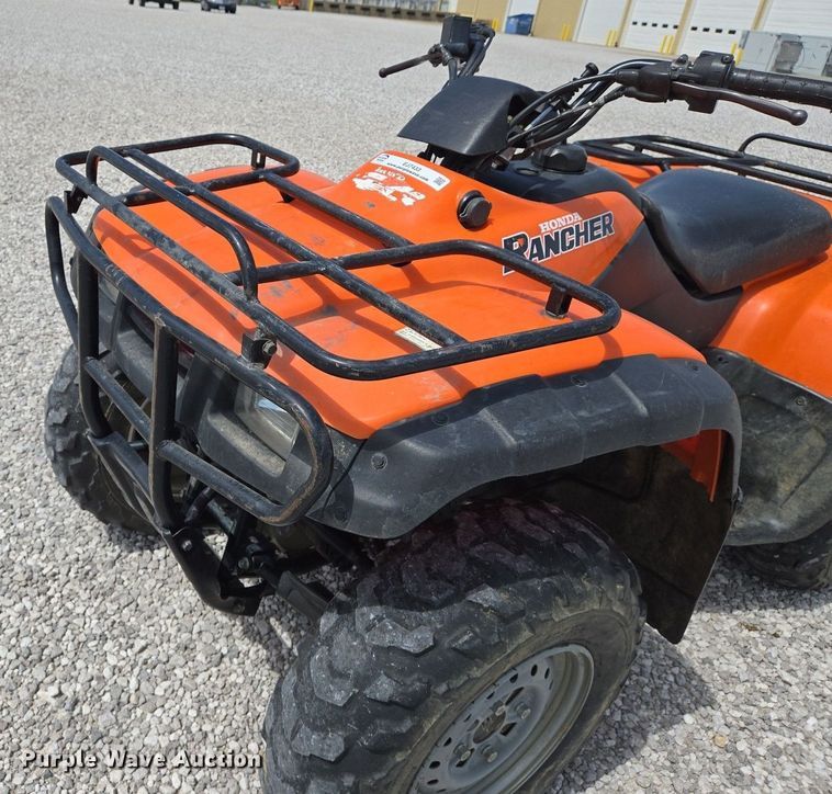 image for item EJ7433 2000 Honda Rancher ATV