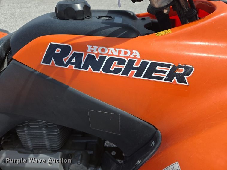 image for item EJ7433 2000 Honda Rancher ATV