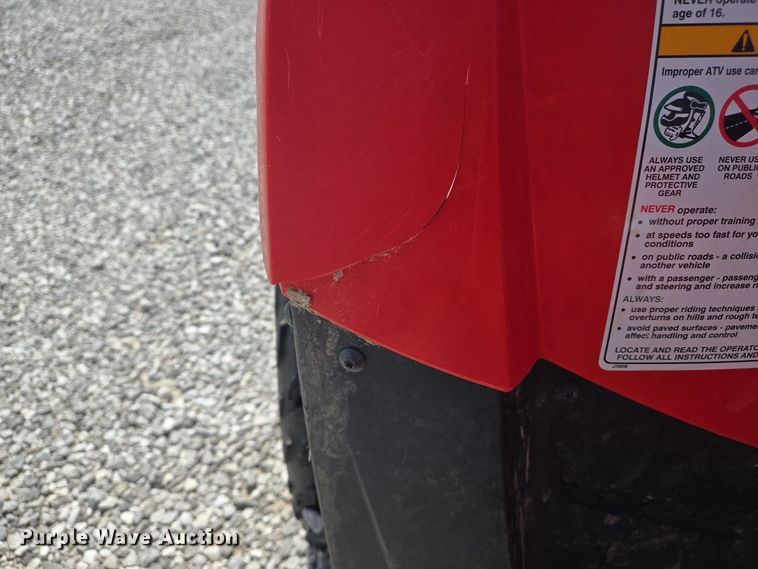 image for item EJ7434 2008 Artic Cat 400 ATV