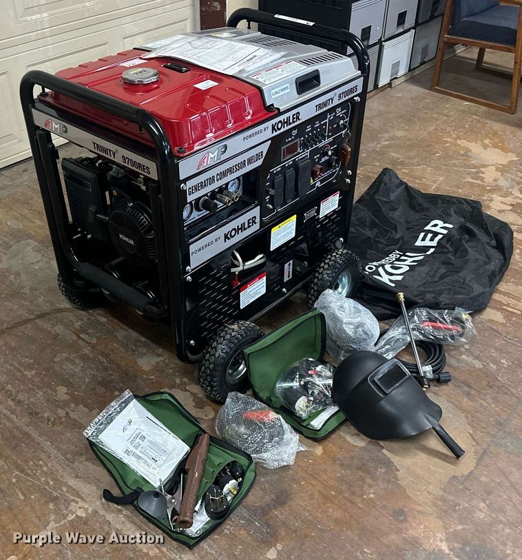 image for item EJ8511 Amp Trinity 9700RES welder/generator