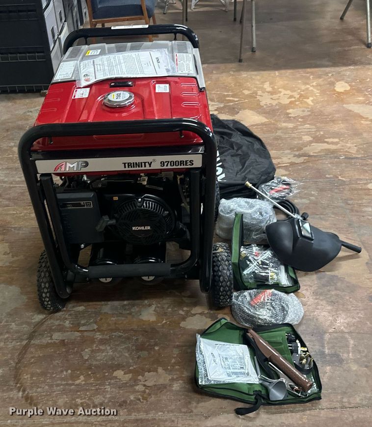 image for item EJ8511 Amp Trinity 9700RES welder/generator