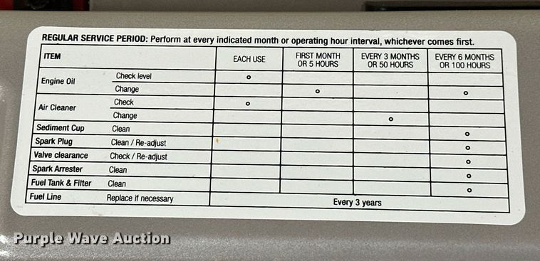 image for item EJ8511 Amp Trinity 9700RES welder/generator