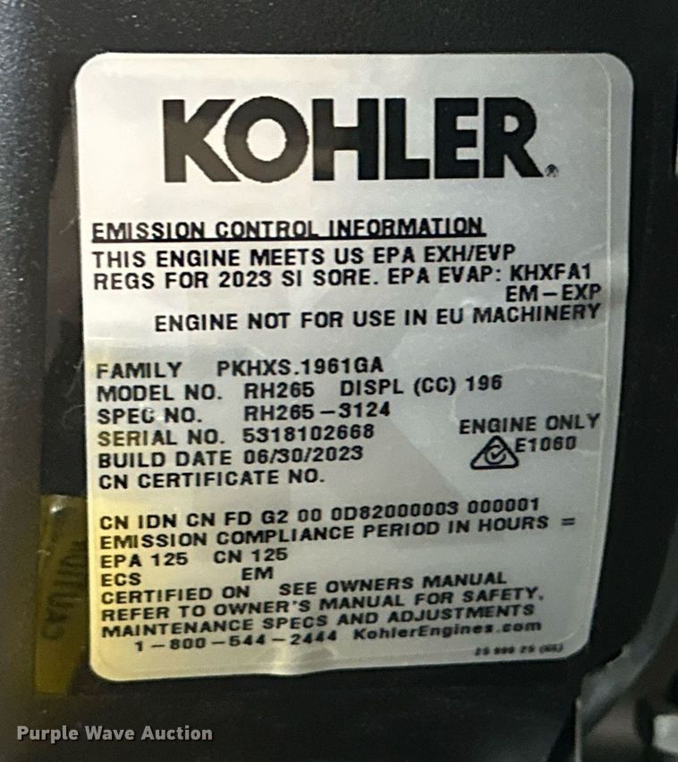 image for item EJ8512 Amp AKAC120 air compressor