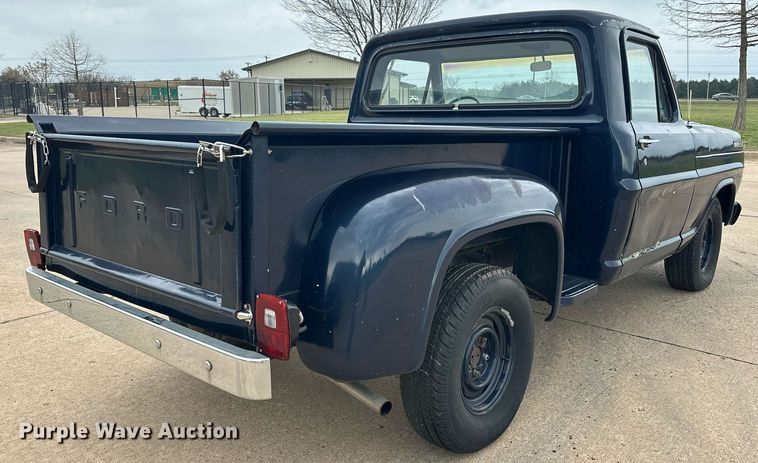 image for item EJ8521 1967 Ford F100 pickup truck