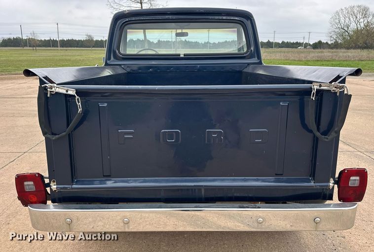 image for item EJ8521 1967 Ford F100 pickup truck