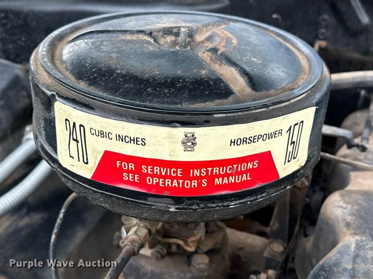 image for item EJ8521 1967 Ford F100 pickup truck