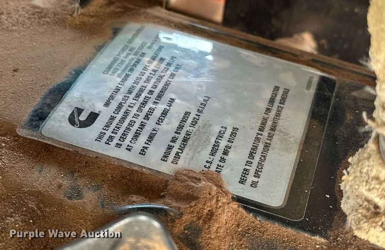 image for item EJ8546 Cummins C36 N6 generator