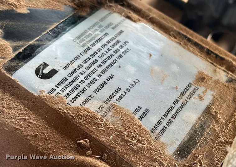 image for item EJ8547 Cummins C36 N6 generator