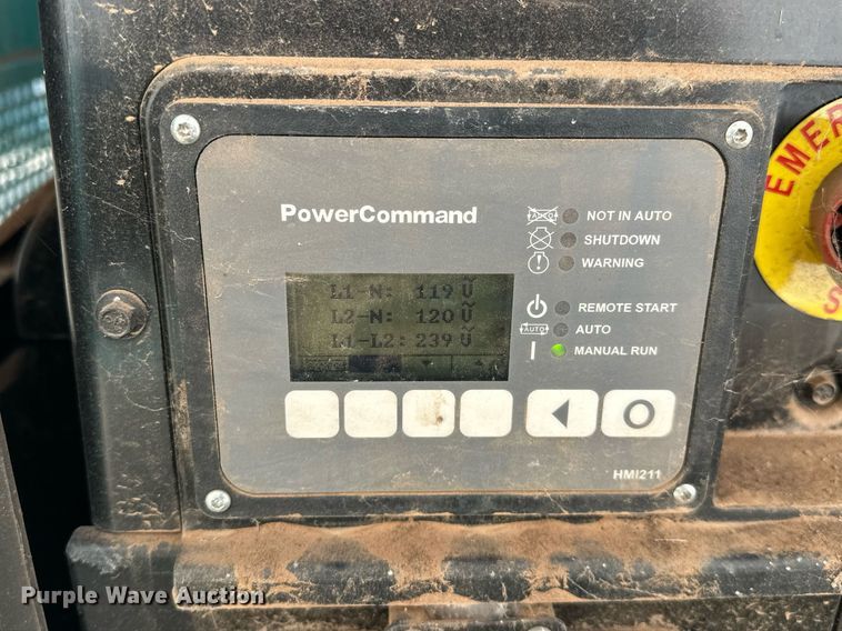 image for item EJ8548 Cummins C25 N6 generator