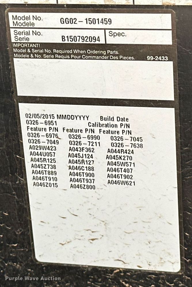 image for item EJ8553 Cummins C25 N6 generator