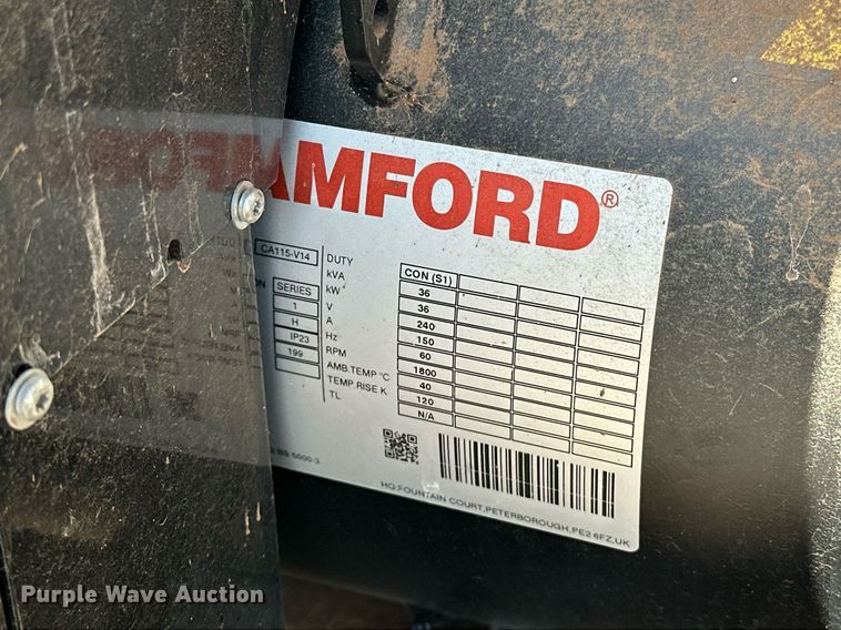 image for item EJ8555 Cummins C36 N6 generator